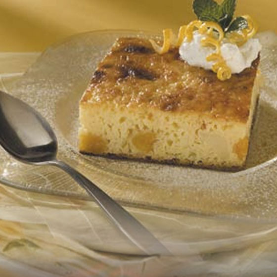 Pastel de Papa con Fruta